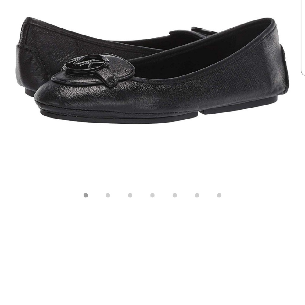 Michael Kors Lillie Moc Leather Flat